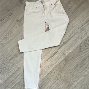 Banana Republic Factory White Skinny Jeans Size 8